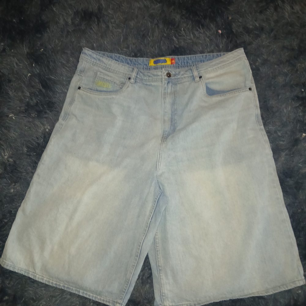 Men's Stylish Light Blue Denim Shorts